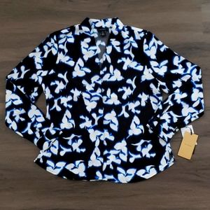 NEW Halogen Button Down Shirt XS